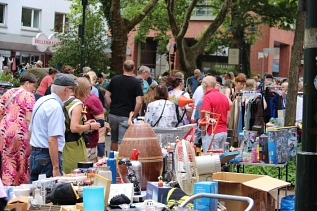 Foto - Flohmarkt "Rund ums Rathaus" 2025&nbsp;&copy;&nbsp;Stadt Georgsmarienhütte/ Niklas Otten