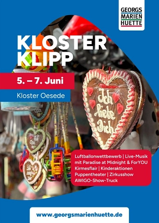 Plakat - Kloster Klipp 2026&nbsp;&copy;&nbsp;Stadt Georgsmarienhütte